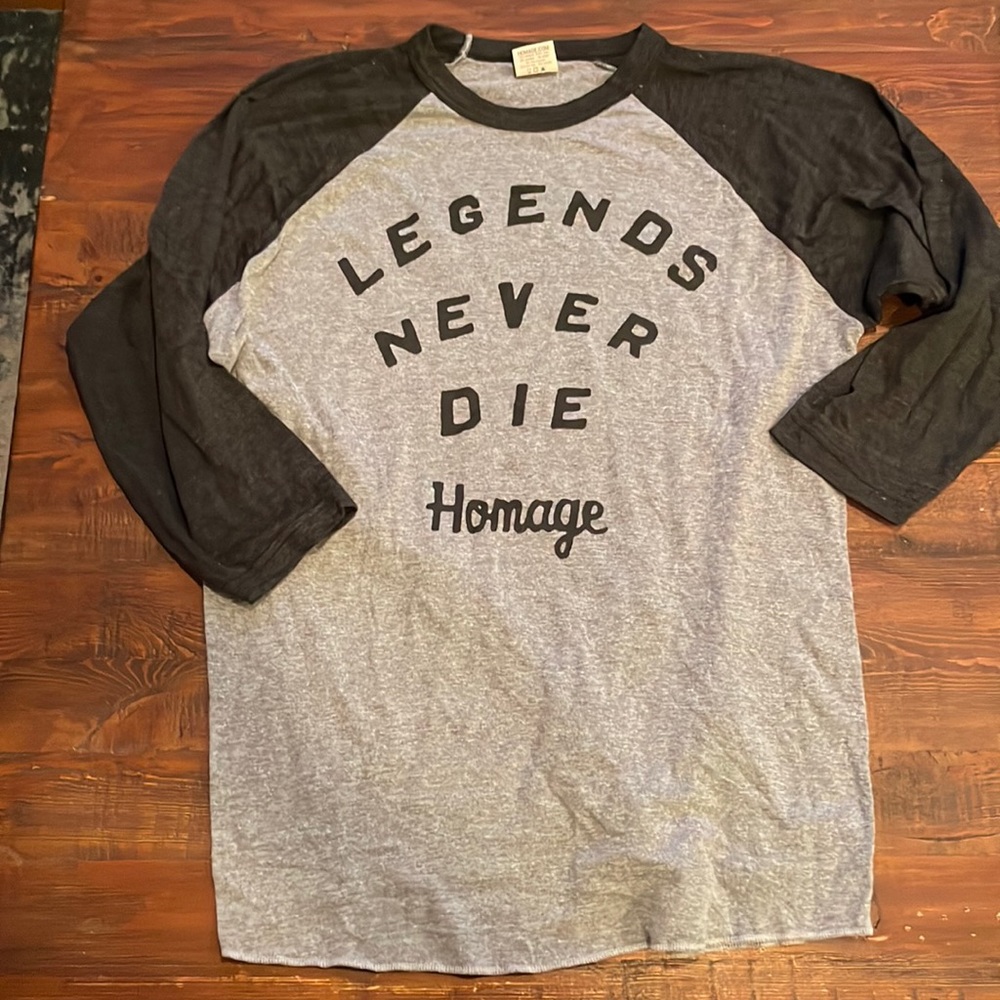 Mens HOMAGE baseball tee